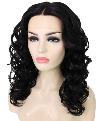 Scarlett Wig by Still Me | Swiss Lace Front Wig | High Heat-Friendly Synthetic Fiber | Soft Touch Wavy Hair
