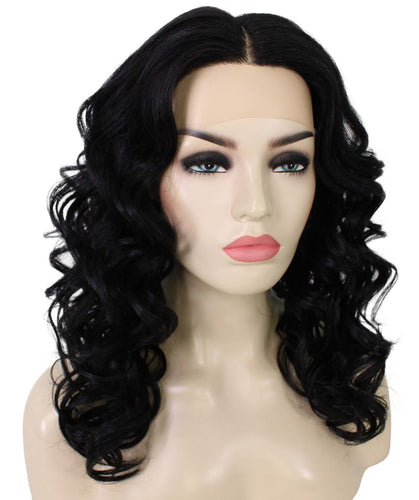 Scarlett Wig by Still Me | Swiss Lace Front Wig | High Heat-Friendly Synthetic Fiber | Soft Touch Wavy Hair