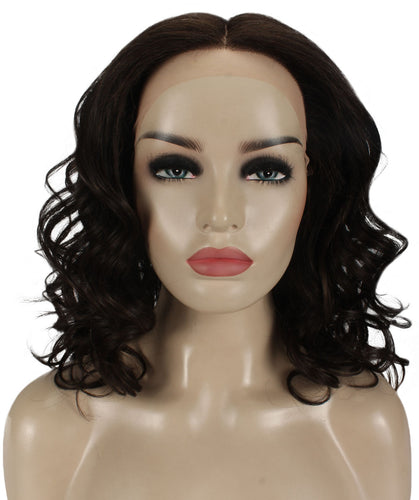Scarlett Wig by Still Me | Swiss Lace Front Wig | High Heat-Friendly Synthetic Fiber | Soft Touch Wavy Hair