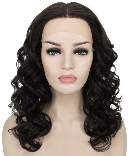 Scarlett Wig by Still Me | Swiss Lace Front Wig | High Heat-Friendly Synthetic Fiber | Soft Touch Wavy Hair
