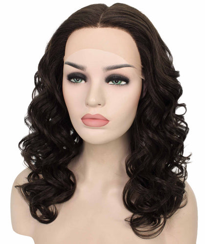 Scarlett Wig by Still Me | Swiss Lace Front Wig | High Heat-Friendly Synthetic Fiber | Soft Touch Wavy Hair