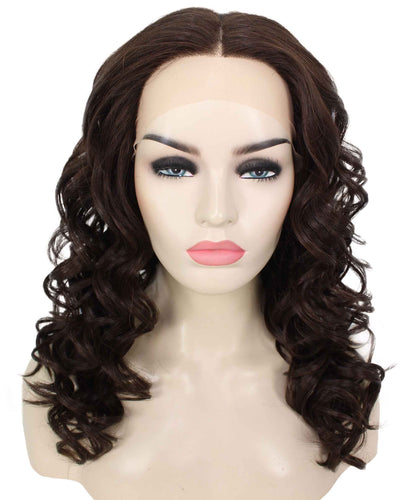 Scarlett Wig by Still Me | Swiss Lace Front Wig | High Heat-Friendly Synthetic Fiber | Soft Touch Wavy Hair