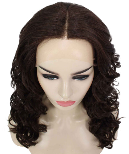 Scarlett Wig by Still Me | Swiss Lace Front Wig | High Heat-Friendly Synthetic Fiber | Soft Touch Wavy Hair