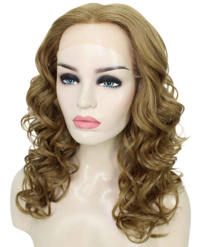 Scarlett Wig by Still Me | Swiss Lace Front Wig | High Heat-Friendly Synthetic Fiber | Soft Touch Wavy Hair