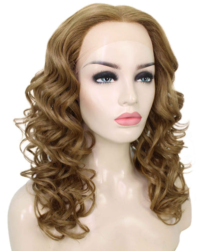 Scarlett Wig by Still Me | Swiss Lace Front Wig | High Heat-Friendly Synthetic Fiber | Soft Touch Wavy Hair