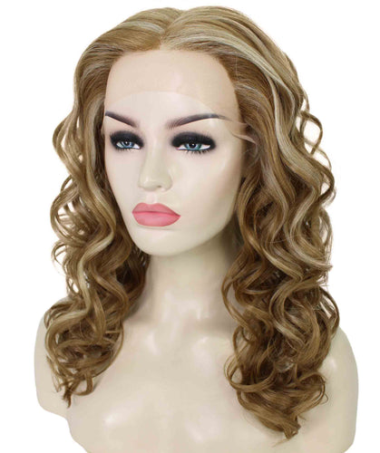 Scarlett Wig by Still Me | Swiss Lace Front Wig | High Heat-Friendly Synthetic Fiber | Soft Touch Wavy Hair