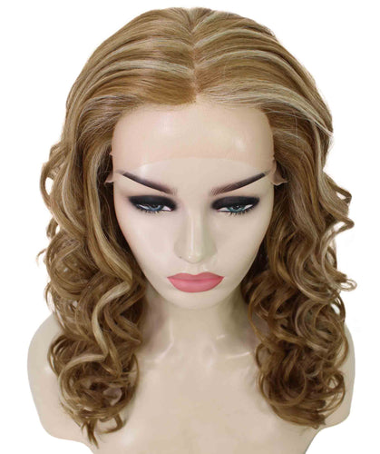 Scarlett Wig by Still Me | Swiss Lace Front Wig | High Heat-Friendly Synthetic Fiber | Soft Touch Wavy Hair
