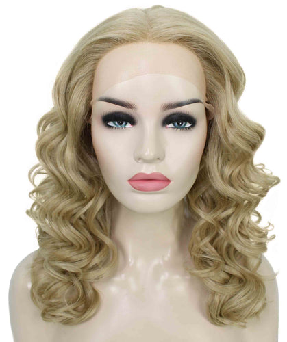 Scarlett Wig by Still Me | Swiss Lace Front Wig | High Heat-Friendly Synthetic Fiber | Soft Touch Wavy Hair