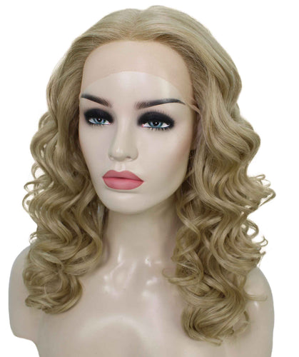 Scarlett Wig by Still Me | Swiss Lace Front Wig | High Heat-Friendly Synthetic Fiber | Soft Touch Wavy Hair