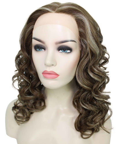 Scarlett Wig by Still Me | Swiss Lace Front Wig | High Heat-Friendly Synthetic Fiber | Soft Touch Wavy Hair