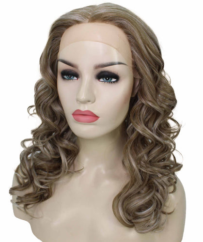 Scarlett Wig by Still Me | Swiss Lace Front Wig | High Heat-Friendly Synthetic Fiber | Soft Touch Wavy Hair