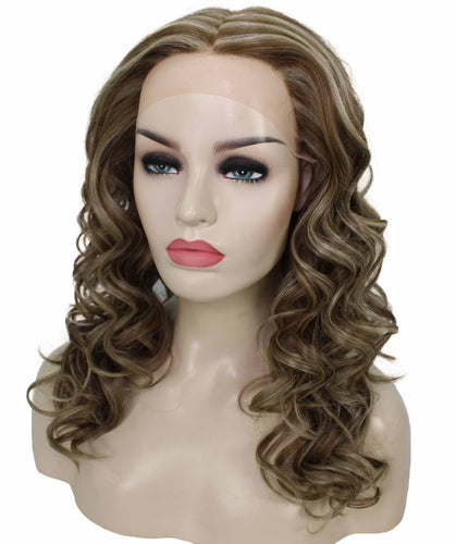 Scarlett Wig by Still Me | Swiss Lace Front Wig | High Heat-Friendly Synthetic Fiber | Soft Touch Wavy Hair