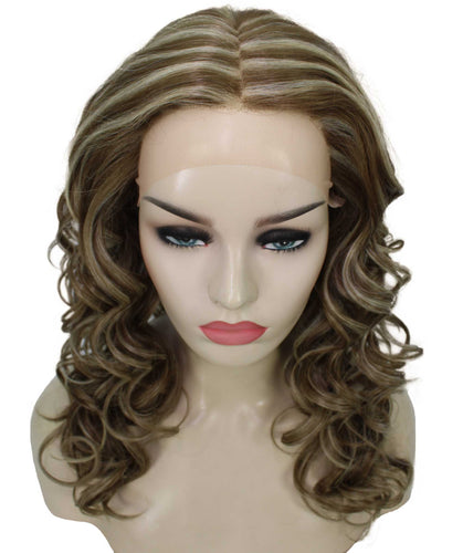 Scarlett Wig by Still Me | Swiss Lace Front Wig | High Heat-Friendly Synthetic Fiber | Soft Touch Wavy Hair