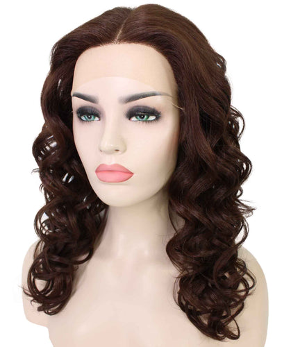 Scarlett Wig by Still Me | Swiss Lace Front Wig | High Heat-Friendly Synthetic Fiber | Soft Touch Wavy Hair