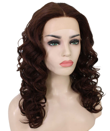 Scarlett Wig by Still Me | Swiss Lace Front Wig | High Heat-Friendly Synthetic Fiber | Soft Touch Wavy Hair