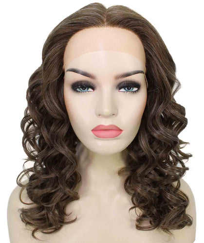 Scarlett Wig by Still Me | Swiss Lace Front Wig | High Heat-Friendly Synthetic Fiber | Soft Touch Wavy Hair