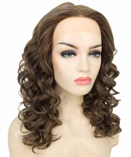 Scarlett Wig by Still Me | Swiss Lace Front Wig | High Heat-Friendly Synthetic Fiber | Soft Touch Wavy Hair