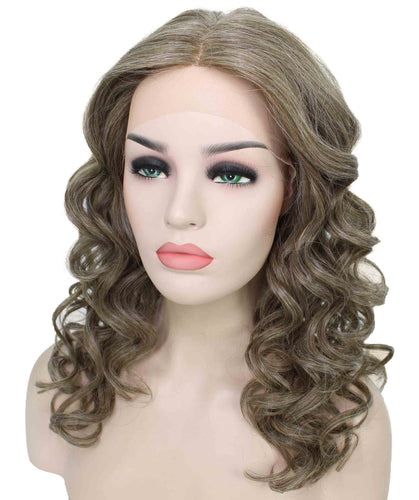 Scarlett Wig by Still Me | Swiss Lace Front Wig | High Heat-Friendly Synthetic Fiber | Soft Touch Wavy Hair