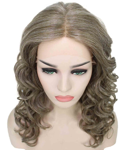 Scarlett Wig by Still Me | Swiss Lace Front Wig | High Heat-Friendly Synthetic Fiber | Soft Touch Wavy Hair