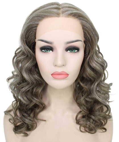 Scarlett Wig by Still Me | Swiss Lace Front Wig | High Heat-Friendly Synthetic Fiber | Soft Touch Wavy Hair