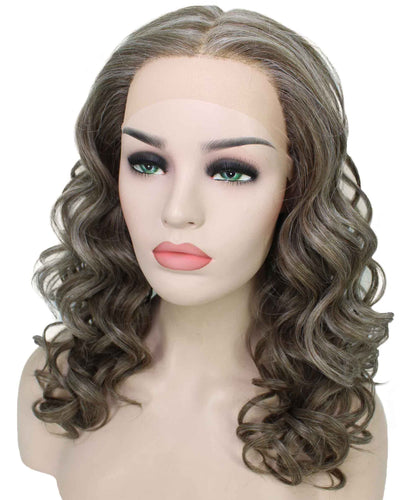Scarlett Wig by Still Me | Swiss Lace Front Wig | High Heat-Friendly Synthetic Fiber | Soft Touch Wavy Hair