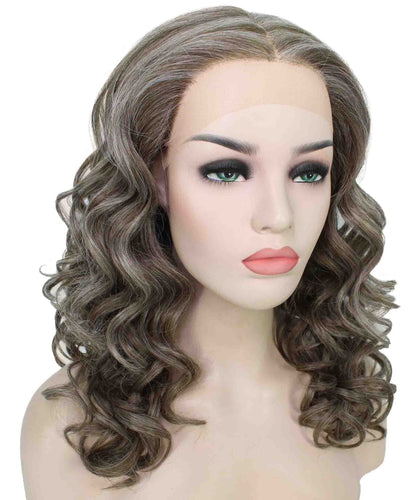 Scarlett Wig by Still Me | Swiss Lace Front Wig | High Heat-Friendly Synthetic Fiber | Soft Touch Wavy Hair