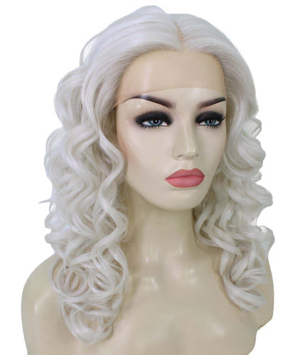 Scarlett Wig by Still Me | Swiss Lace Front Wig | High Heat-Friendly Synthetic Fiber | Soft Touch Wavy Hair