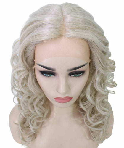 Scarlett Wig by Still Me | Swiss Lace Front Wig | High Heat-Friendly Synthetic Fiber | Soft Touch Wavy Hair