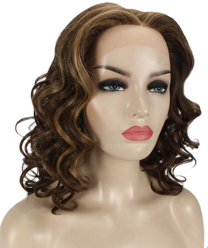Scarlett Wig by Still Me | Swiss Lace Front Wig | High Heat-Friendly Synthetic Fiber | Soft Touch Wavy Hair