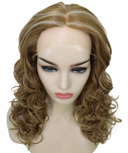 Scarlett Wig by Still Me | Swiss Lace Front Wig | High Heat-Friendly Synthetic Fiber | Soft Touch Wavy Hair