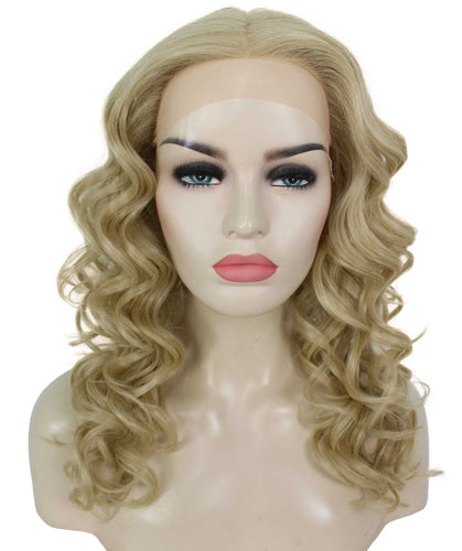 Scarlett Wig by Still Me | Swiss Lace Front Wig | High Heat-Friendly Synthetic Fiber | Soft Touch Wavy Hair