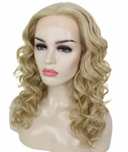 Scarlett Wig by Still Me | Swiss Lace Front Wig | High Heat-Friendly Synthetic Fiber | Soft Touch Wavy Hair