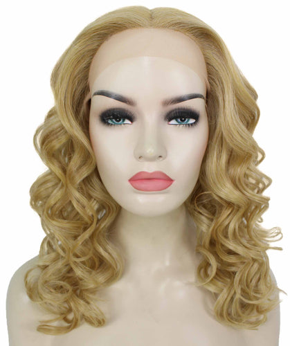 Scarlett Wig by Still Me | Swiss Lace Front Wig | High Heat-Friendly Synthetic Fiber | Soft Touch Wavy Hair