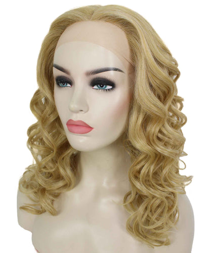 Scarlett Wig by Still Me | Swiss Lace Front Wig | High Heat-Friendly Synthetic Fiber | Soft Touch Wavy Hair