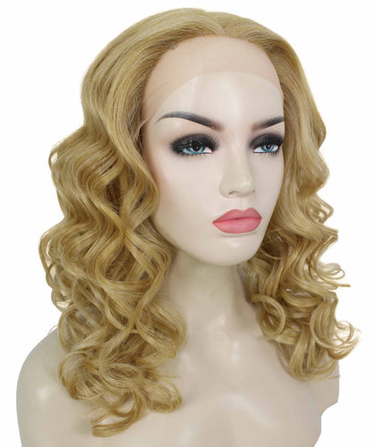 Scarlett Wig by Still Me | Swiss Lace Front Wig | High Heat-Friendly Synthetic Fiber | Soft Touch Wavy Hair