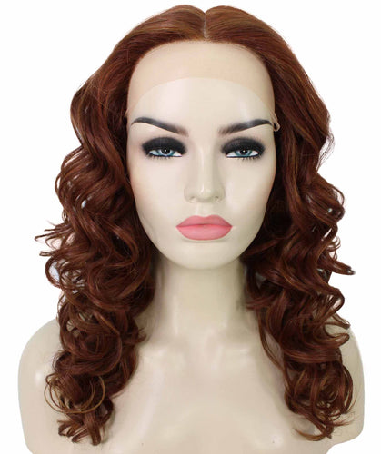 Scarlett Wig by Still Me | Swiss Lace Front Wig | High Heat-Friendly Synthetic Fiber | Soft Touch Wavy Hair