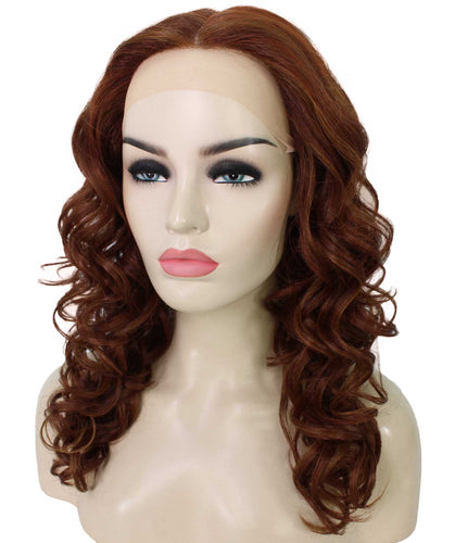 Scarlett Wig by Still Me | Swiss Lace Front Wig | High Heat-Friendly Synthetic Fiber | Soft Touch Wavy Hair