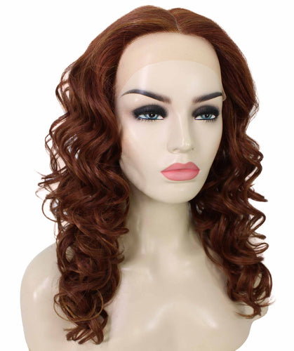 Scarlett Wig by Still Me | Swiss Lace Front Wig | High Heat-Friendly Synthetic Fiber | Soft Touch Wavy Hair