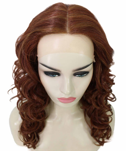 Scarlett Wig by Still Me | Swiss Lace Front Wig | High Heat-Friendly Synthetic Fiber | Soft Touch Wavy Hair