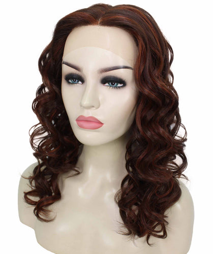 Scarlett Wig by Still Me | Swiss Lace Front Wig | High Heat-Friendly Synthetic Fiber | Soft Touch Wavy Hair