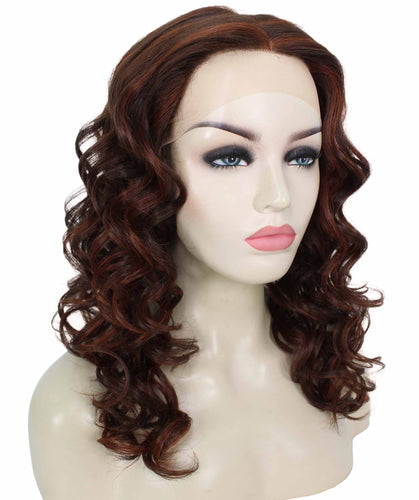 Scarlett Wig by Still Me | Swiss Lace Front Wig | High Heat-Friendly Synthetic Fiber | Soft Touch Wavy Hair