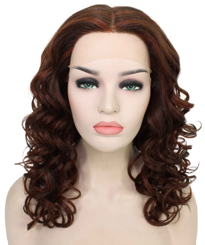 Scarlett Wig by Still Me | Swiss Lace Front Wig | High Heat-Friendly Synthetic Fiber | Soft Touch Wavy Hair
