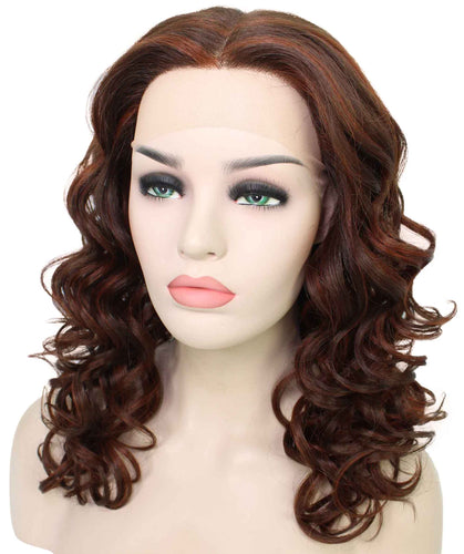 Scarlett Wig by Still Me | Swiss Lace Front Wig | High Heat-Friendly Synthetic Fiber | Soft Touch Wavy Hair