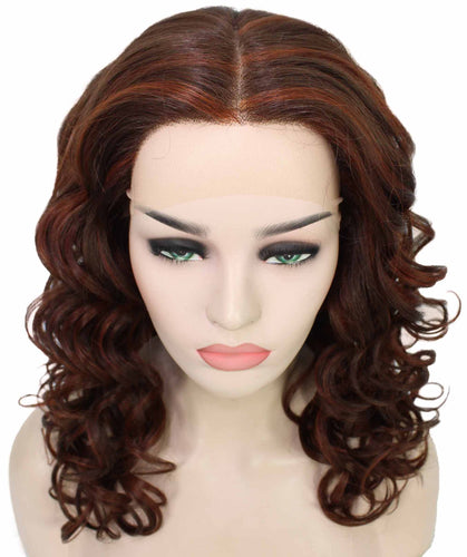 Scarlett Wig by Still Me | Swiss Lace Front Wig | High Heat-Friendly Synthetic Fiber | Soft Touch Wavy Hair