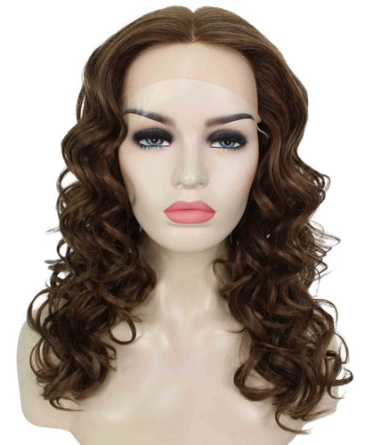 Scarlett Wig by Still Me | Swiss Lace Front Wig | High Heat-Friendly Synthetic Fiber | Soft Touch Wavy Hair