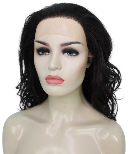 Jodie Wig by Still Me | Swiss Lace Front Wig | High Heat-Friendly Synthetic Fiber | Soft Touch Wavy Hair