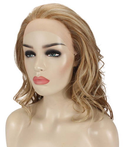 Jodie Wig by Still Me | Swiss Lace Front Wig | High Heat-Friendly Synthetic Fiber | Soft Touch Wavy Hair