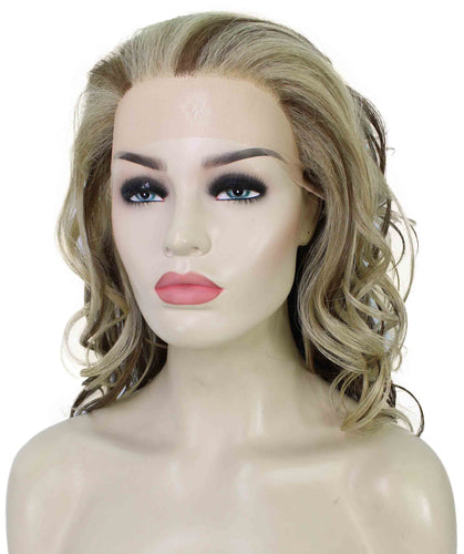 Jodie Wig by Still Me | Swiss Lace Front Wig | High Heat-Friendly Synthetic Fiber | Soft Touch Wavy Hair