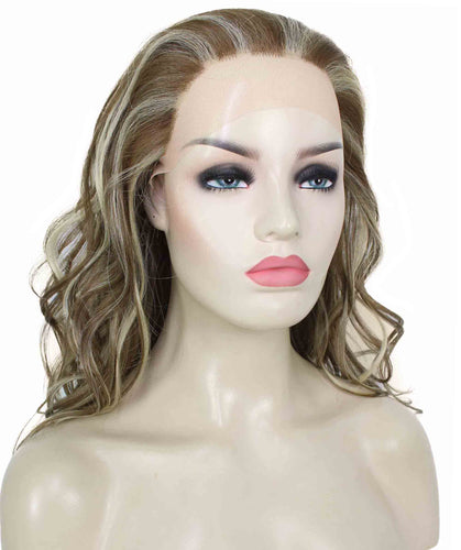 Jodie Wig by Still Me | Swiss Lace Front Wig | High Heat-Friendly Synthetic Fiber | Soft Touch Wavy Hair