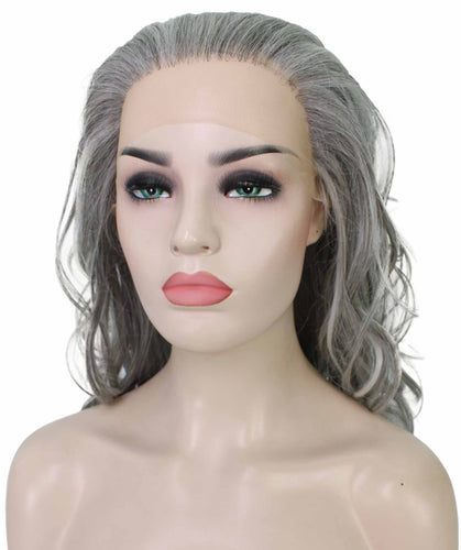 Jodie Wig by Still Me | Swiss Lace Front Wig | High Heat-Friendly Synthetic Fiber | Soft Touch Wavy Hair